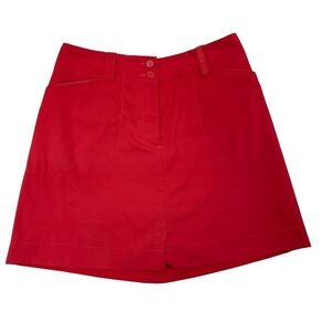Nike golf red miniskirt Sz 6🇨🇦